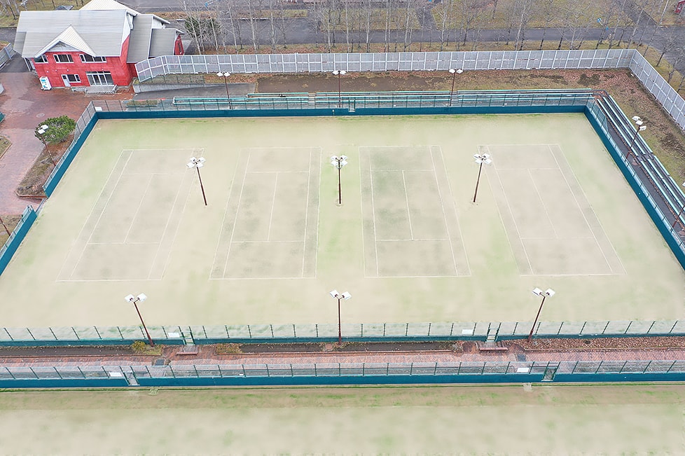 釧路市民テニスコート写真 No.1