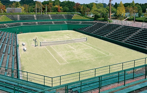神戸総合運動公園テニスコート（兵庫県）