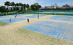福井西公園テニスコート（福井県）